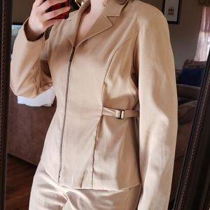 Perfect Condition 2 Piece Soft Suede Feel Outfit